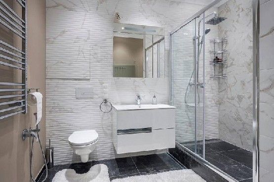 Оформление ванных комнат - совмещенных и раздельных санузлов