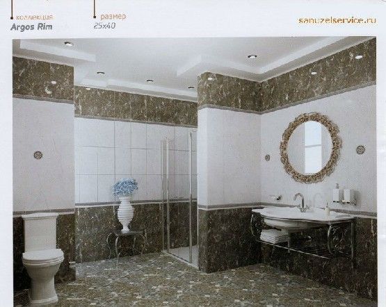 Дизайн ванных комнат портфолио (70 фото)